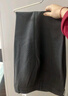 婭麗達蘭精直筒褲女春季西裝褲小個(gè)子褲子2025新款九分休閑褲西褲 熔巖灰(H0) 27 曬單實(shí)拍圖