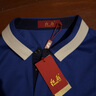 紅都 短袖T恤男中年T恤衫男中老年短袖棉 深藍(lán)TX2166-1 XL 180/96 曬單實拍圖
