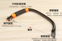 美科曲線鋸拉花鋸多功能手工線鋸家用小手鋸木工diy鋼絲鋸手拉鋸 12寸拉花曲線鋸+10鋸條 曬單實拍圖