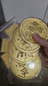 蒂蔻（Tico）生肖蛇足金五福蛇黃金轉(zhuǎn)運(yùn)珠手鏈3D金蛇年紅繩本命年手鏈生日禮物 曬單實(shí)拍圖