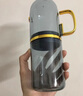 格非爾宿舍漱口杯初高中學生牙刷杯旅行住校洗漱套裝牙杯收納盒牙缸口杯 透藍【兩用款】宿舍/旅行&1個 曬單實拍圖