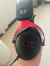 iKF V11 Pro7.1四模無線游戲耳機頭戴式7.1環(huán)繞音效藍牙有線電競專用三角洲FPS無畏契約辨位 黑紅色 曬單實拍圖