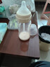 舒嬰母乳喂養(yǎng)防嗆小白管奶瓶新生兒寶寶玻璃防脹氣瓶喂玻璃240ml 曬單實(shí)拍圖