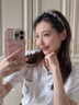 伊黛兒高顱頂發(fā)箍女輕奢滿鉆發(fā)帶高級(jí)感洋氣時(shí)尚壓發(fā)卡洗臉專用頭箍頭飾 曬單實(shí)拍圖