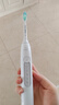 飛利浦（PHILIPS）【肖戰(zhàn)推薦】電動(dòng)牙刷鉆石3系 生日七夕禮物 成人情侶款送男生/女友 微泡水流 HX5181/01皓月白 曬單實(shí)拍圖