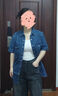 Levi's李維斯25年春夏新款男士復古美式時尚簡約休閑短袖牛仔襯衫 淺藍色 M 曬單實拍圖