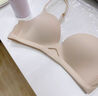 MOXTOC無痕內(nèi)衣女夏季薄款小胸聚攏防下垂收副乳粉底液細(xì)肩帶文胸罩 膚色-單內(nèi)衣 75A BC（透氣蟬翼 輕薄聚攏） 曬單實拍圖