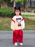 G.DUCKKIDS小黃鴨哪吒兒童服裝女童秋裝套裝2025新款女寶寶衣服春秋季兩件套 紅色 120 尺碼5~6歲【110-120cm】 曬單實(shí)拍圖