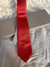 紅豆（Hodo）領(lǐng)帶男士免打結拉鏈條紋滌綸絲高端婚禮商務(wù)正裝送男朋友生日禮物 曬單實(shí)拍圖