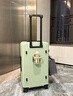 希仲前開(kāi)蓋行李箱大容量28寸30雙層防爆拉鏈密碼箱男女加厚耐用旅行箱 槍灰色【充電口+杯架+手機支架】 22英寸 【雙封閉內襯+減震剎車(chē)】 曬單實(shí)拍圖