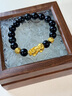 ALLOVE純足銀貔貅手鏈男士手串轉(zhuǎn)運(yùn)珠七夕情人節(jié)禮物送男朋友老公生日 曬單實(shí)拍圖