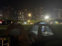 駱駝（CAMEL）戶外露營帳篷天幕二合一便攜式防雨防曬加厚黑膠野營帳173BA6B110 曬單實(shí)拍圖