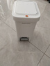 佳幫手腳踏垃圾桶10.4L家用腳踩+手按雙開蓋廚房衛(wèi)生間廁所客廳臥室?guī)w 曬單實拍圖