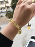 李居明黃水晶貔貅手串女士佩戴本命年皮丘轉(zhuǎn)運(yùn)珠手鏈飾品水晶珠子禮物男 曬單實(shí)拍圖