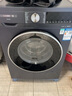 西門子（SIEMENS）10KG大容量全自動(dòng)家用變頻滾筒洗衣機(jī)超氧空氣洗深層除螨除菌智能除漬羊毛綠標(biāo)認(rèn)證大件洗窗簾快洗 10公斤 WG54A2E10W筒自潔中途添衣湖蘊(yùn)藍(lán) 西門子 曬單實(shí)拍圖