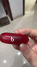 beats Solo Buds 真無(wú)線耳機(jī) 藍(lán)牙耳機(jī) 兼容蘋果安卓系統(tǒng) 晶透紅 曬單實(shí)拍圖