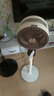 創(chuàng)維【全屋驅(qū)蚊】空氣循環(huán)扇家用電風(fēng)扇落地扇2025新款大風(fēng)量語音遙控輕音節(jié)能臥室小風(fēng)扇Q522 白咖色 曬單實拍圖