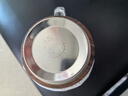 雅集玻璃杯筑銘杯茶杯泡茶杯帶過濾木蓋喝水杯子玻璃杯男士辦公杯 曬單實拍圖