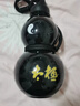 黑神話運(yùn)動水杯東方葫蘆杯子便攜塑料杯男女學(xué)生高顏值大容量水壺 黑色塑料款-太極貼-斜跨繩800ml 曬單實(shí)拍圖