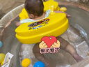 iuu嬰兒游泳桶免安裝 兒童洗澡桶 可折疊泡澡桶 家用新生兒游泳浴桶 【特大號】游泳桶+游泳圈+浴袋 材質(zhì)：母嬰級面料，七層加厚保溫 曬單實(shí)拍圖