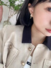 DAISY DREAMs925銀山茶花耳釘女氣質(zhì)高級感花朵耳環(huán)國風(fēng)適合春夏的時尚耳飾品 925銀山茶花耳釘 曬單實拍圖