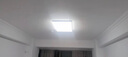 歐普（OPPLE）全光譜護眼吸頂燈客廳燈智能LED照明燈具簡約大氣包安裝 凝月4黑 曬單實拍圖