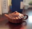洛湘國工李盧春純手工紫砂壺宜興原礦龍血砂悶茶壺家用泡茶壺禮品 320ml 蘭亭周盤壺 曬單實拍圖