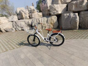 鳳凰咖啡車(chē)鋰電池助力電動(dòng)自行車(chē)禧瑪諾變速超長(zhǎng)續(xù)航男女士單車(chē)助力車(chē) 咖啡車(chē)-24寸/象牙白/單速/輻條輪 6A（純電續(xù)航約24KM） 曬單實(shí)拍圖