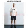 UR2025夏季新款男裝時(shí)尚休閑撞色萌寵刺繡短袖T恤UMY450068 本白 M 曬單實(shí)拍圖