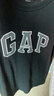 Gap男女裝2025春季新款純棉字母印花logo短袖T恤上衣美版797924 黑色 M 美碼 L亞洲碼180/96A 曬單實(shí)拍圖