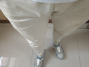 真維斯（JEANSWEST）2025新款夏季九分褲男冰絲薄款修身直筒商務男生褲子百搭休閑褲 米白九分 【NO熱銷推薦】 32 【130-140斤】 曬單實拍圖