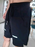 班尼路（Baleno）短褲男夏季潮流運(yùn)動寬松百搭冰絲休閑褲冰感透氣輕薄沙灘褲 曬單實拍圖
