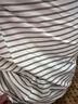 久歲伴兒童睡衣男童夏季家居服中大童短袖短褲可外穿夏季薄款透氣套裝 灰白條紋 170 /身高160-172體重105-120斤 曬單實拍圖