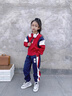G.DUCKKIDS小黃鴨童裝女童春秋套裝2025新款兒童衣服女大童秋裝運(yùn)動(dòng)服兩件套 酒紅色 120 建議110-120cm6-7歲 曬單實(shí)拍圖
