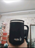 友來(lái)福304不銹鋼水杯馬克杯咖啡杯帶蓋家用雙層防燙喝水杯子黑色 曬單實(shí)拍圖