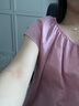 德瑪納【通勤白月光】夏季爽滑亞麻棉混紡襯衫圓領綁帶寬松襯衣女裝上衣 曬單實拍圖