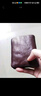 ANDSEEYOU品牌 皮夾男 手工真皮長(cháng)款錢(qián)包 牛皮手拿包 做舊卡包商務(wù)豎款錢(qián)夾 咖啡色 曬單實(shí)拍圖