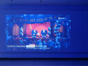HTP2025新款X88pro智能投影儀1080P高清電視高亮4K解碼家庭影院放映機帶云臺支架 米黃色 曬單實拍圖