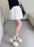 斤慕瑪麗珍洞洞鞋女士 夏季包頭厚軟底涼拖沙灘鞋增高百搭裙子高顏值 【白咖色】跟高5cm 38-39 偏小1碼 建議37-38 曬單實拍圖