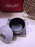 北鼎（Buydeem）琺瑯鍋鑄鐵鍋湯鍋燉鍋煲湯燜燒鍋電磁爐搪瓷10cm燜燉鍋流金羅蘭紫 曬單實拍圖