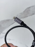 畢亞茲 USB4全功能type-c數(shù)據(jù)線0.5米短8K4K視頻線PD240W快充 適用于雷電4/3移動硬盤盒一線通40G連接線 曬單實拍圖