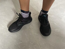 阿迪達斯 （adidas）男鞋 2025秋季新款Bounce小椰子運動(dòng)鞋低幫緩震耐磨輕便跑步鞋子 IF0585/反光黑武士 40.5 曬單實(shí)拍圖