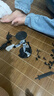 君楷多關(guān)節(jié)可動(dòng)人偶3d打印幸運(yùn)dummy13蘿卜玩偶百變?cè)煨托∪送婢吣泻? 機(jī)械人偶【透明白】 9武器+翅膀+俠客帽+底座 曬單實(shí)拍圖