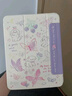 MOROCK【2025新款】iPad保護套air7/6適用蘋果平板帶筆槽防彎亞克力全包可旋轉(zhuǎn)磁吸分離硬殼 【蝴蝶花園】720°旋轉(zhuǎn)|磁吸分離|里外好看 2024/2025版Air7/Air6(11英寸 曬單實拍圖