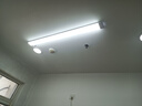 工百利 一體化LED燈管 三防凈化燈管雙端供電加支架全套長條形燈日光燈鋁殼1.2米白光6500K 曬單實拍圖