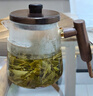 月牙公道茶壺玻璃耐高溫過濾茶壺茶水分離一體加厚茶壺 月牙款600ML【木蓋】 曬單實(shí)拍圖