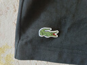 LACOSTE法國鱷魚(yú)男士T恤圓領(lǐng)簡(jiǎn)約舒適休閑運動(dòng)純棉短袖|TH3771 031/黑色 M 4 /175 曬單實(shí)拍圖