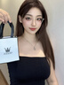 歐利時（OLEVS）新款女生鎖骨鏈小眾輕奢吊墜項鏈女禮盒裝節(jié)日禮物送女友送閨蜜 OLS-004-玫瑰金項鏈-禮盒裝 曬單實拍圖
