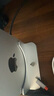 海備思 適用Mac mini M4/M4 Pro豎立式支架底座迷你電腦主機配件桌面支撐架散熱托架鋁合金金屬 銀色 曬單實拍圖