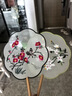 一海堂文化文房中國古風(fēng)擺件 非遺蘇繡雙面刺繡團扇創(chuàng  )意傳統擺件贈女士教師禮物 擺件 蘇繡扇八瓣款-冰清玉潔 曬單實(shí)拍圖